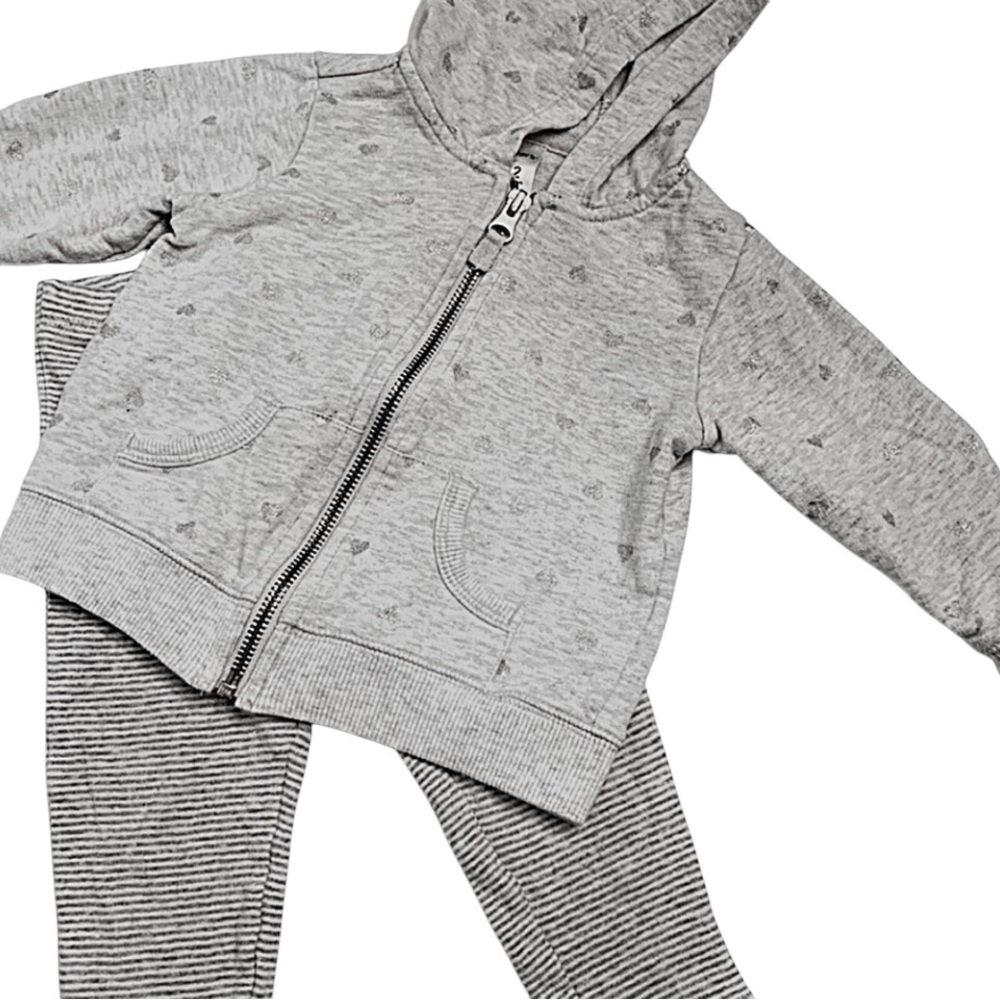 Carters Gray jogger set